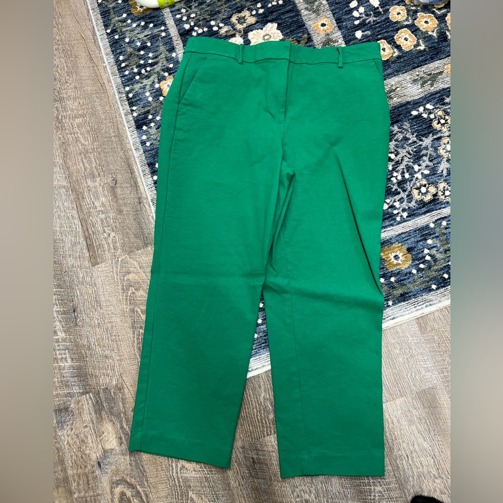 LOFT size 14 green dress pant